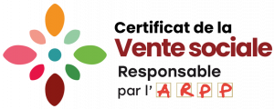 Logo du Certificat de la Vente sociale Responsable de l’ARPP